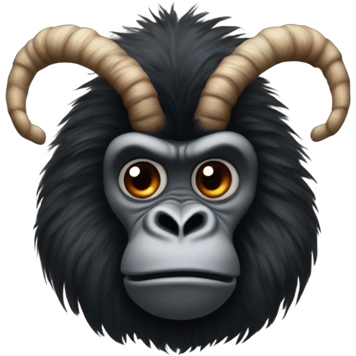 reindeer gorilla hybrid emoji