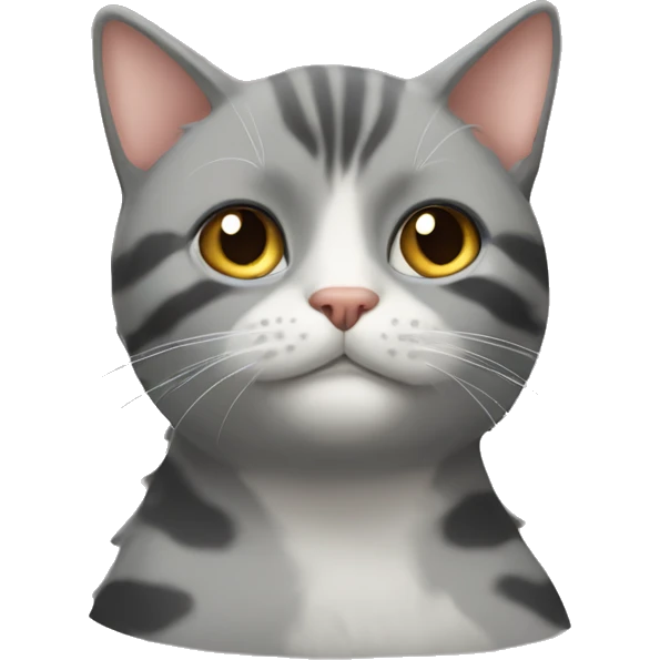 Gatto con i baffi emoji