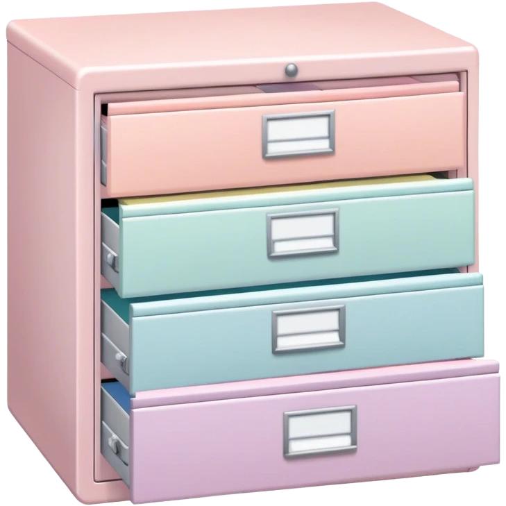 aesthetic filing cabinet emoji