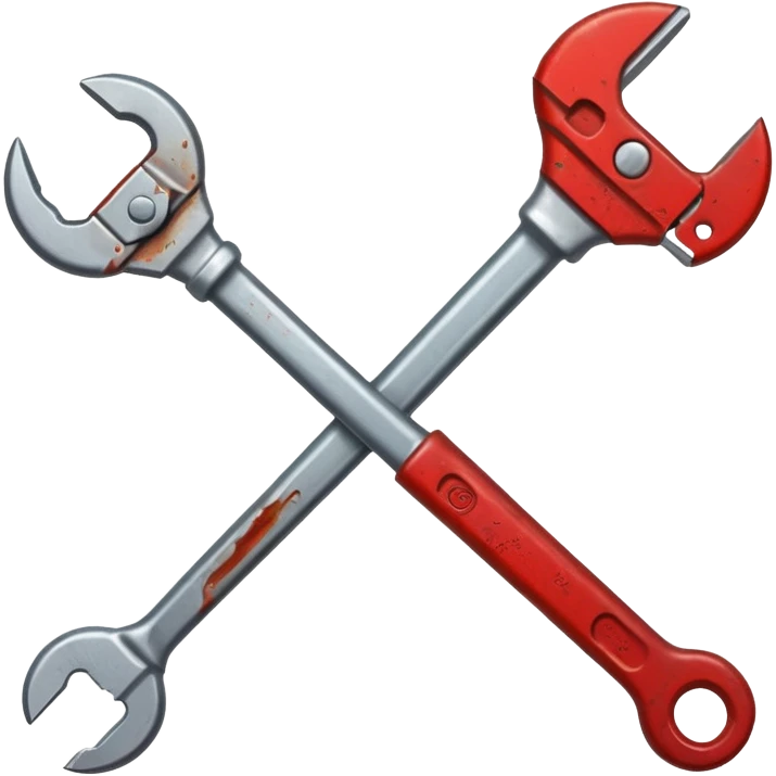 Bloody wrench emoji