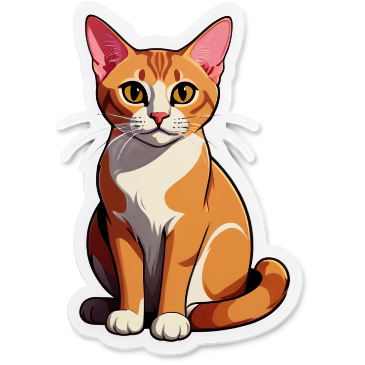 Oriental cat emoji