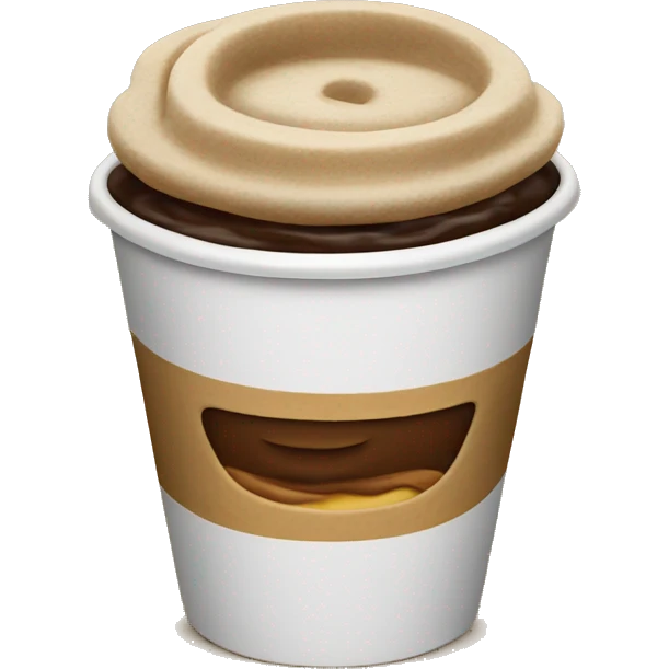 a coffee cup from Tim Hortons emoji
