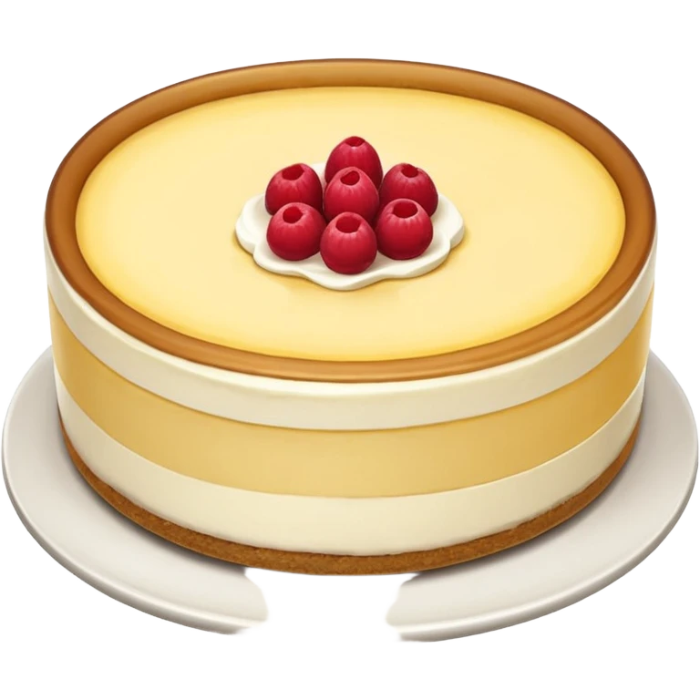 Cheese cake emoji