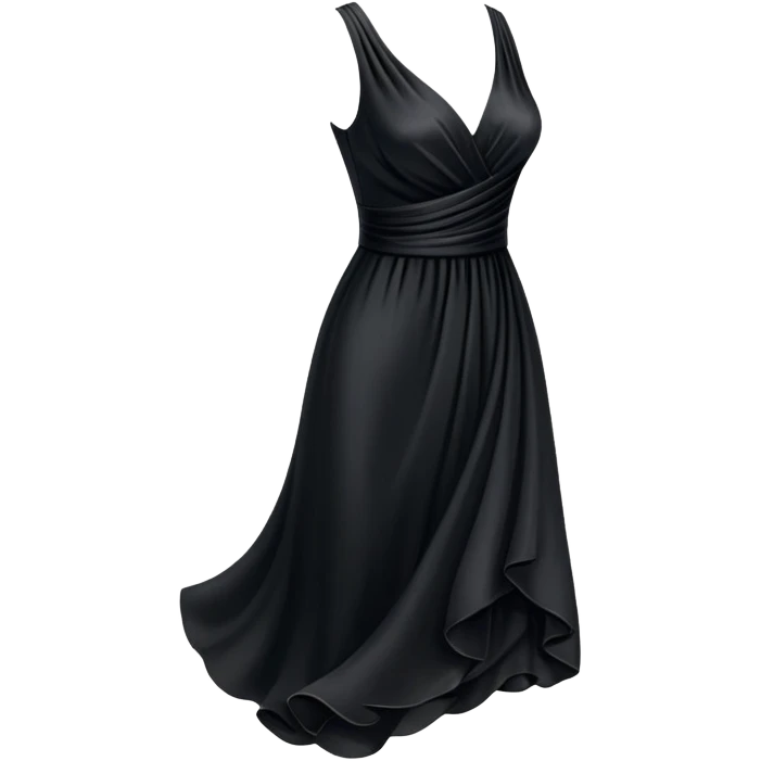 black dresss emoji