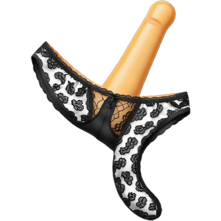 Dildo on panties emoji