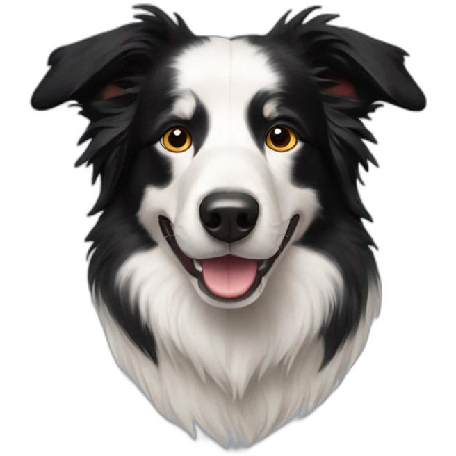 Border collie tornjak emoji