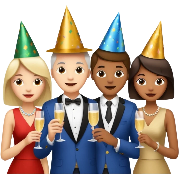 Happy New Year 2026 emoji