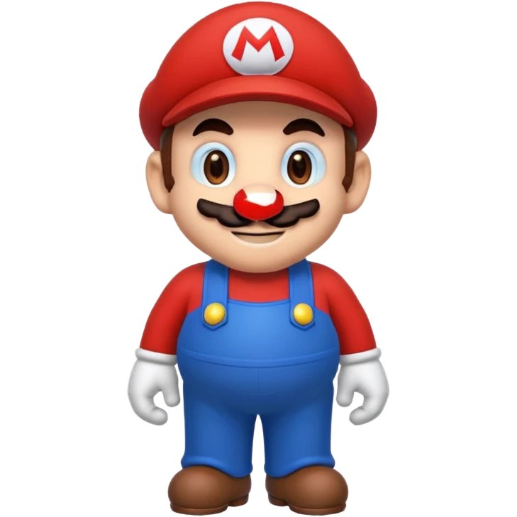 Mario pixel-art emoji