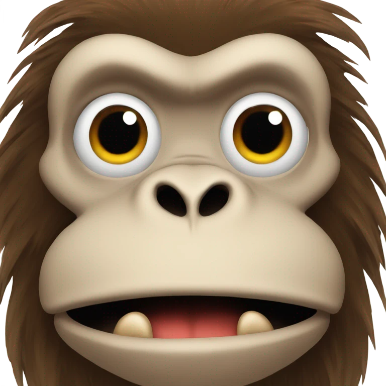 Evil monkey scheming  emoji