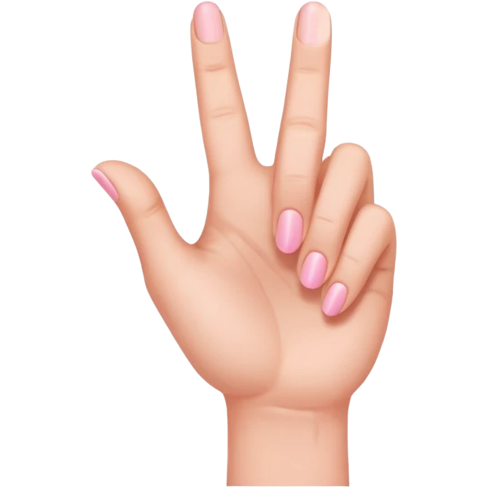 Pinky up emoji
