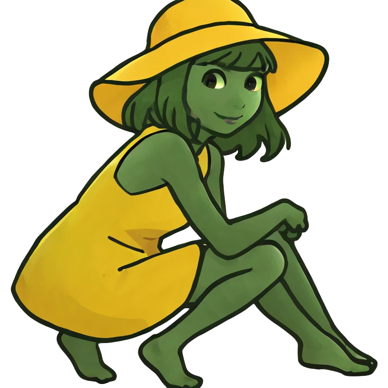 girl scratching back of legs emoji
