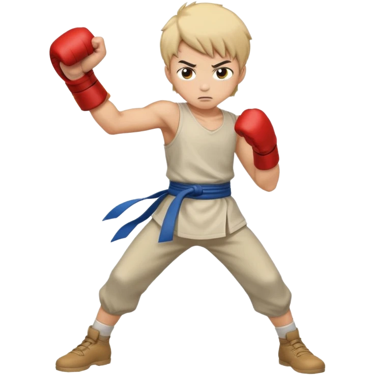 1 vs 100 fight anime Style boy emoji