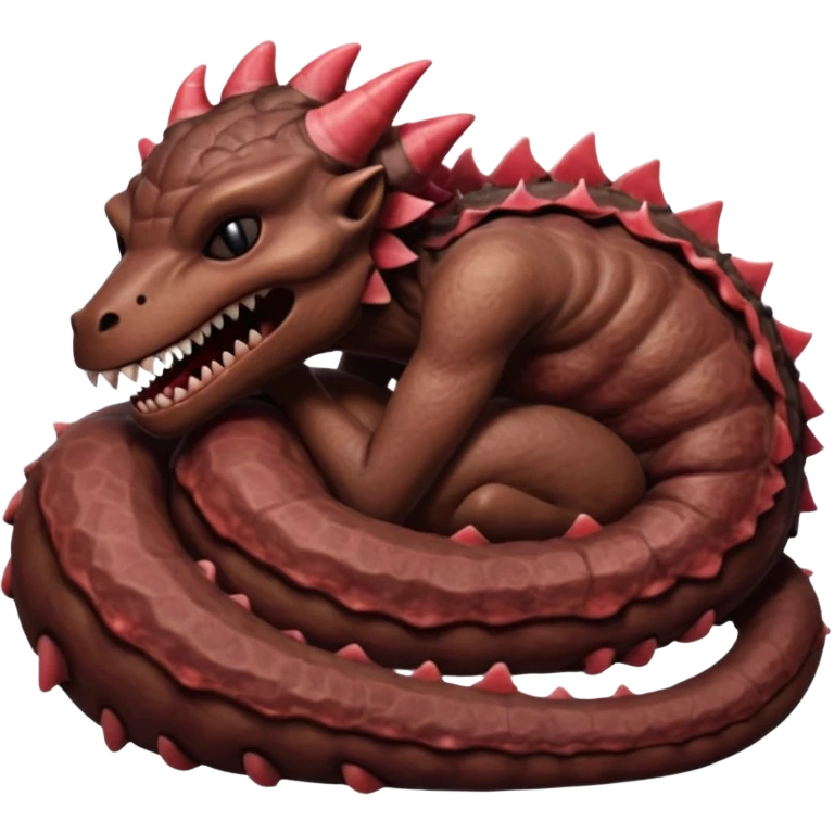 Un demongorgon qui dort emoji