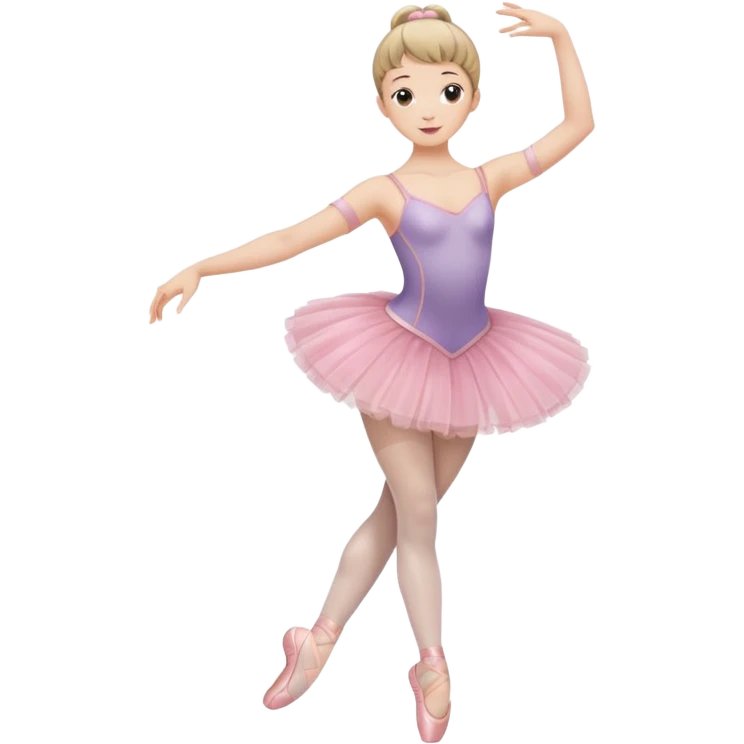 full body balet holding ball emoji