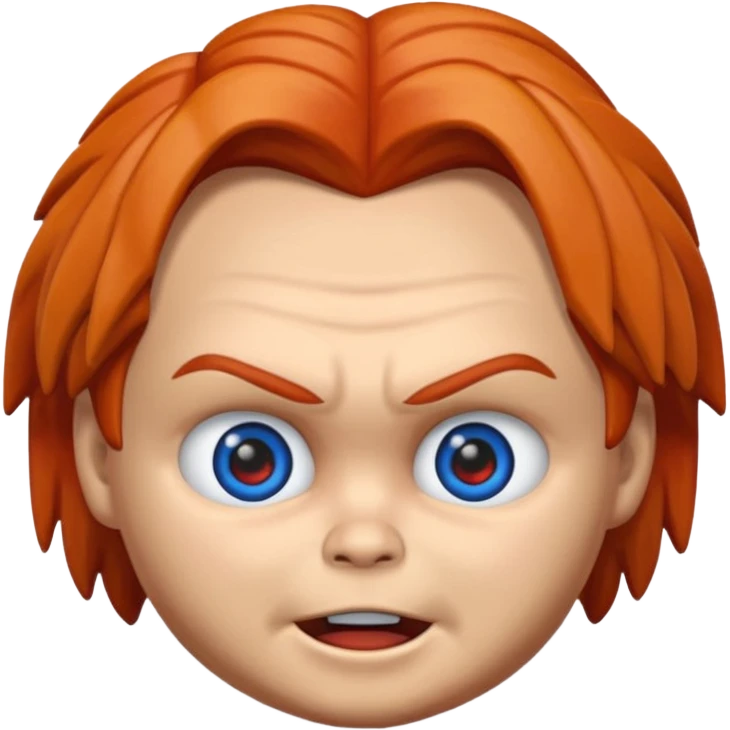 Un emojin de chuky emoji