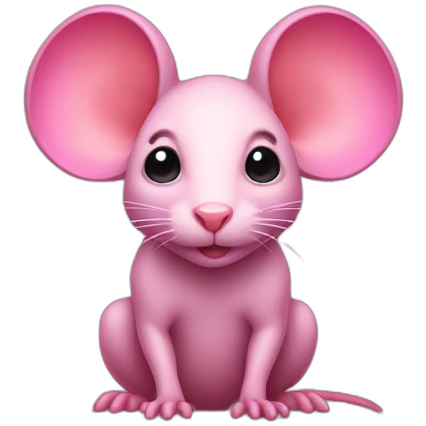 pink rat emoji