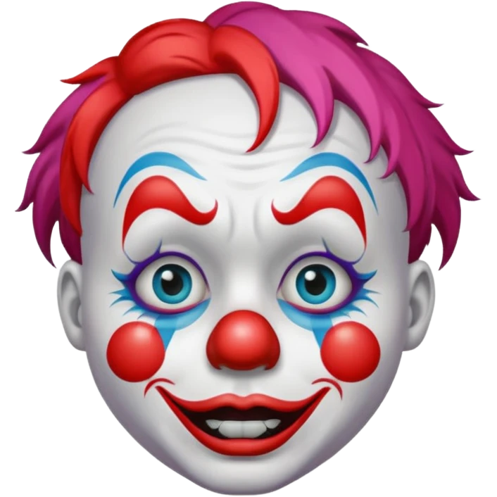 clown crying emoji