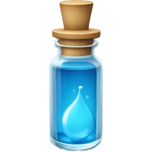 blue vial emoji