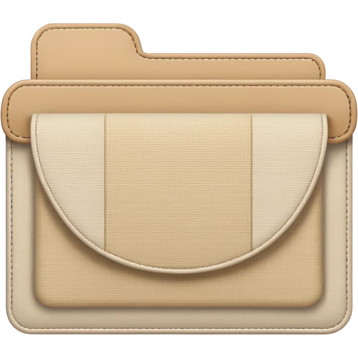 a textile sample folder emoji