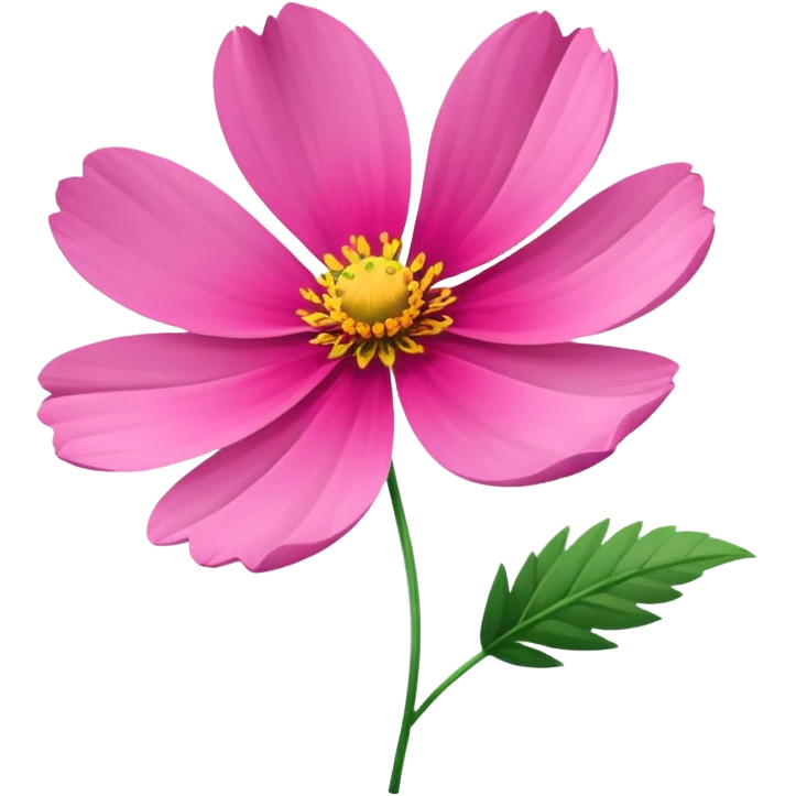 cosmos flower  emoji