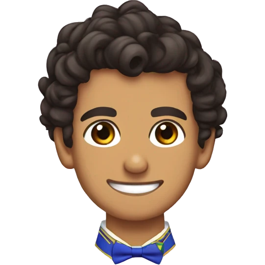 Lando Norris with a cute bow on  emoji
