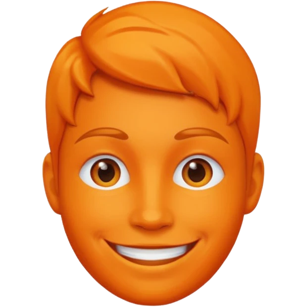 Laughing Orange emoji
