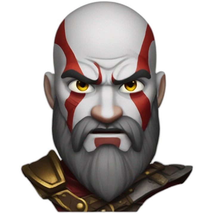 Kratos god of war emoji