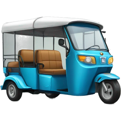 Tuk tuk cross kart  emoji