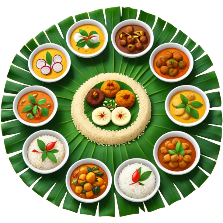 Kerala sadhya emoji