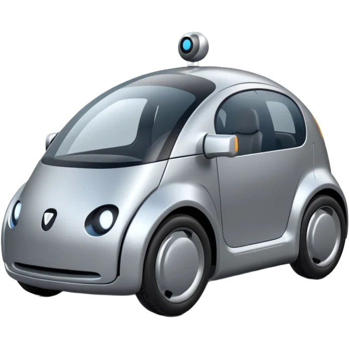 future delivery car robot emoji