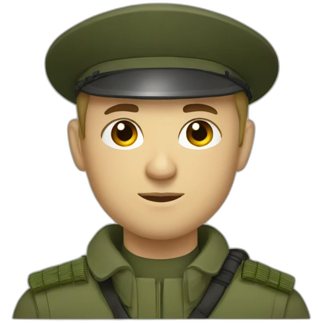 Russian soldier emoji