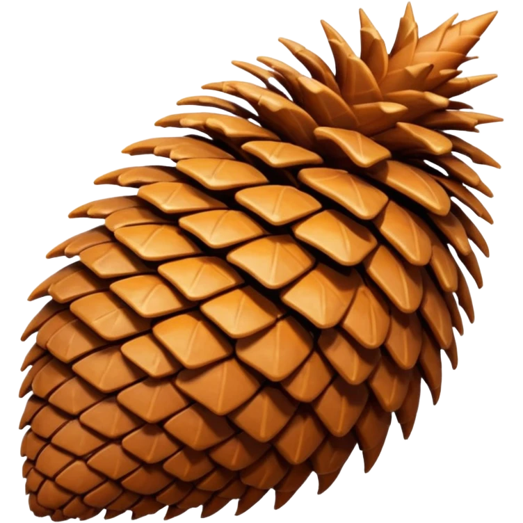fir cone emoji