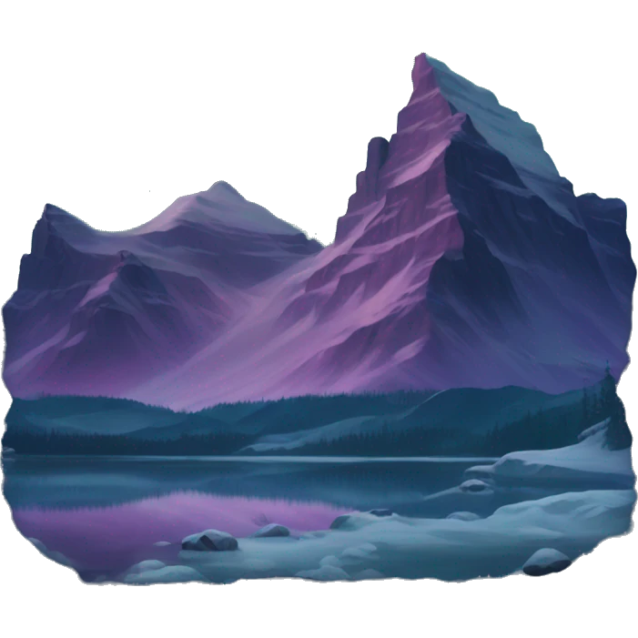 aurora borealis or northern lights emoji