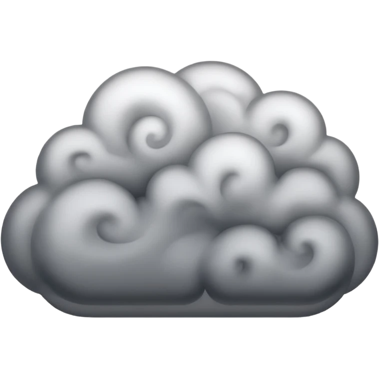 smoke coming out of a blunt emoji