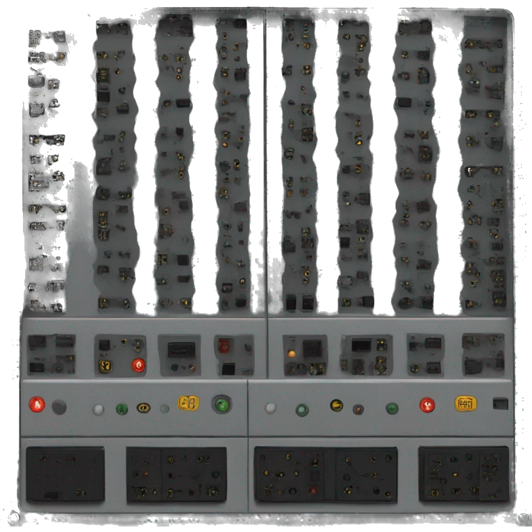 Black modular computer power supply emoji
