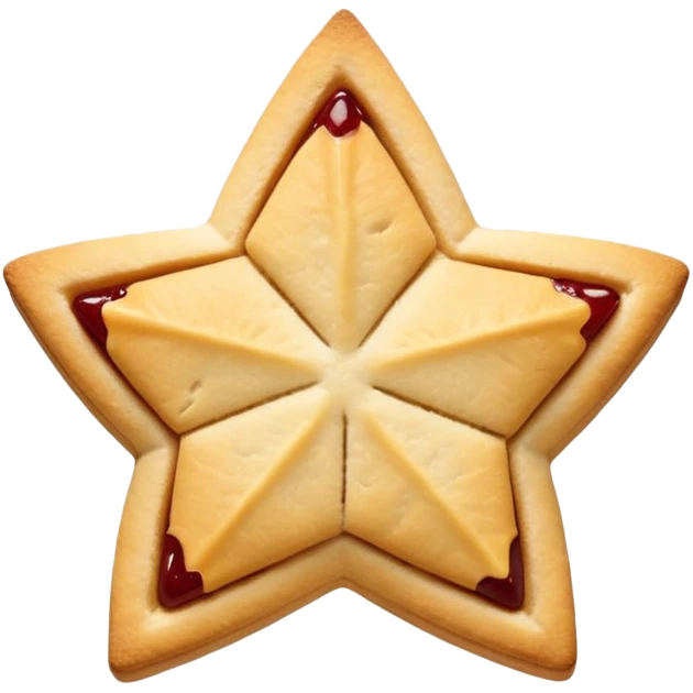jam-christmas star-shortbread-biscuits emoji