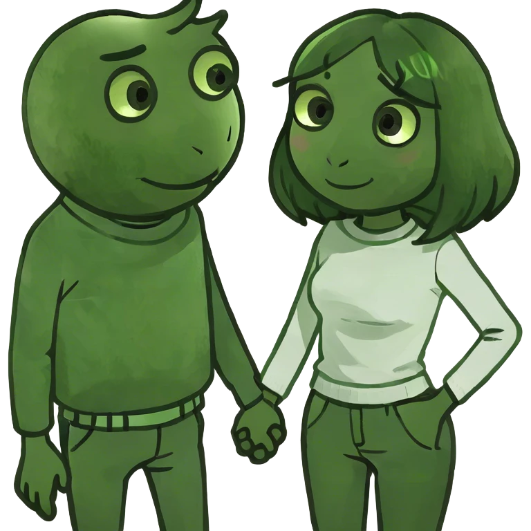 Two lovers emoji