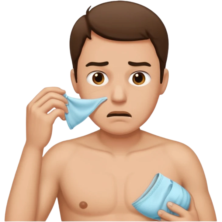 Man Smelling underwear emoji