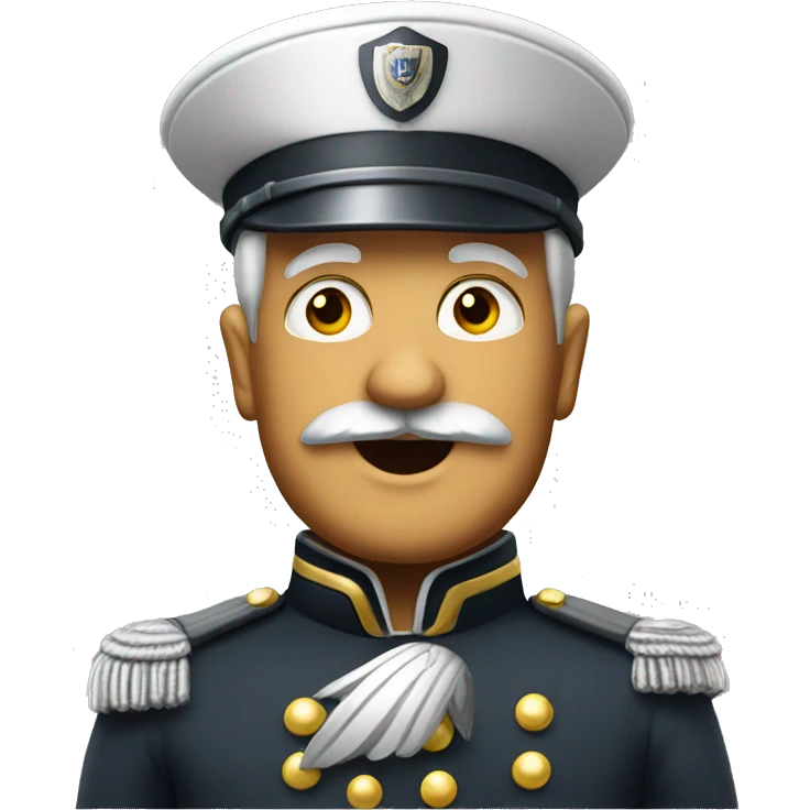 Silver Colonel insignial emoji