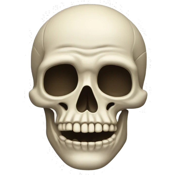"Skull suprised" emoji
