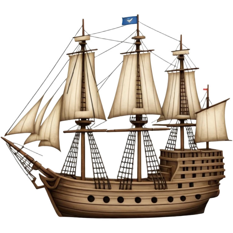 18th century Navy ship emoji