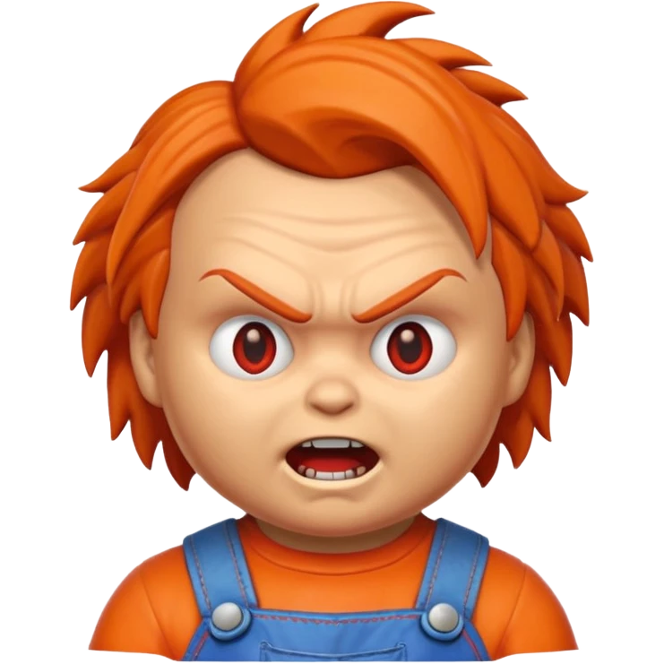 Un emojin de chuky emoji