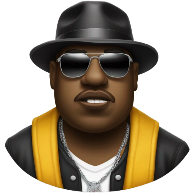Gangster biggie cheese emoji