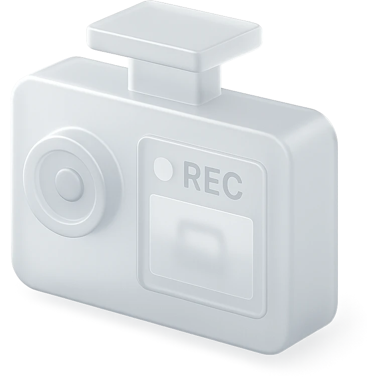 Dashcam recording emoji