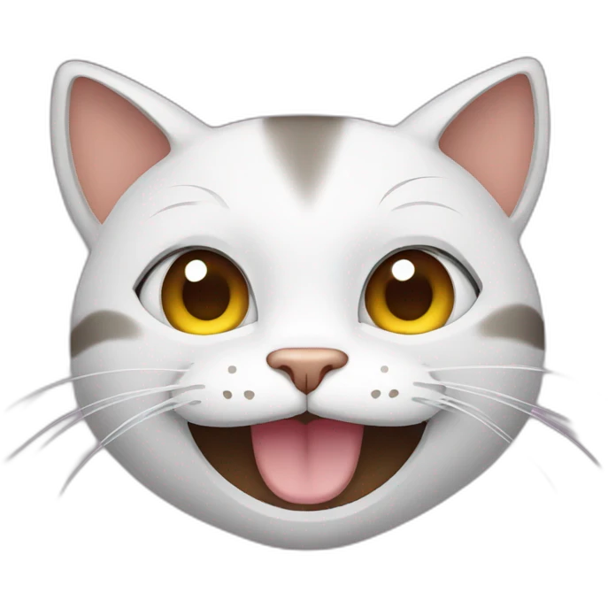 Cat and smile emoji