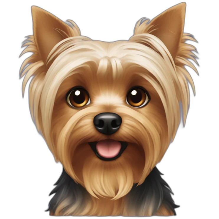 Chien yorkshire terrier  emoji