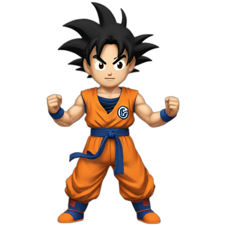 does goku clean nuts? emoji