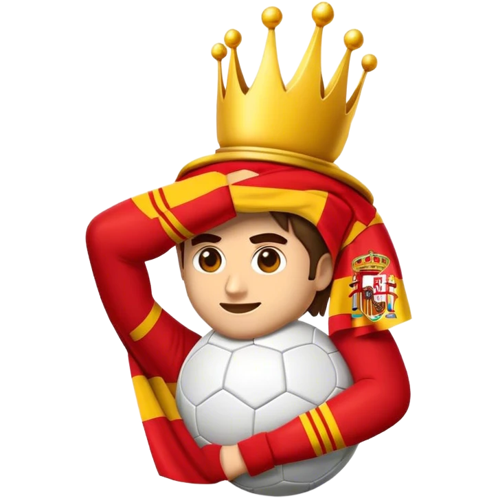 Cinematic Realistic La Liga Pop Culture Emoji, showcasing a dynamic portrayal of Spain's premier football league rendered with lifelike detail and energetic, modern lighting. emoji
