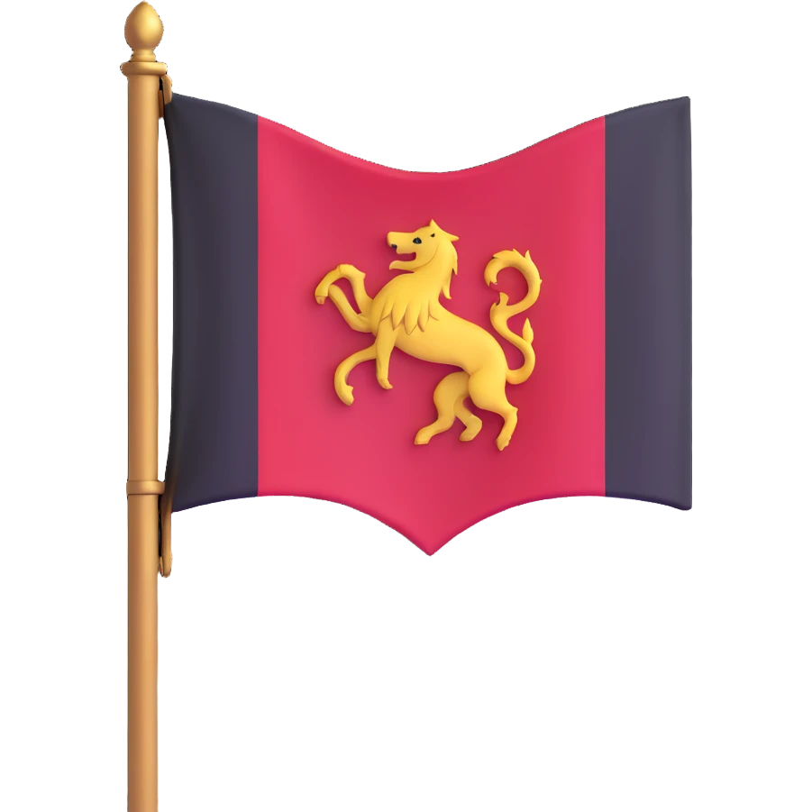 medieval flag banner emoji