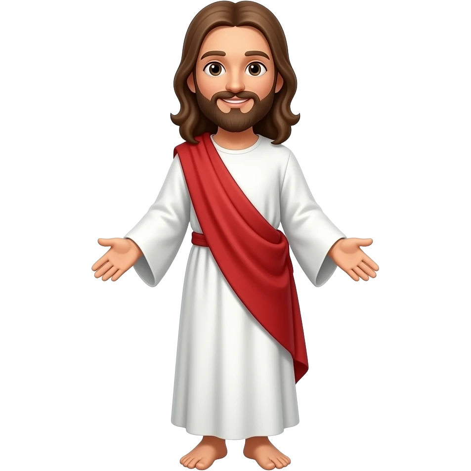 jesus whole body emoji